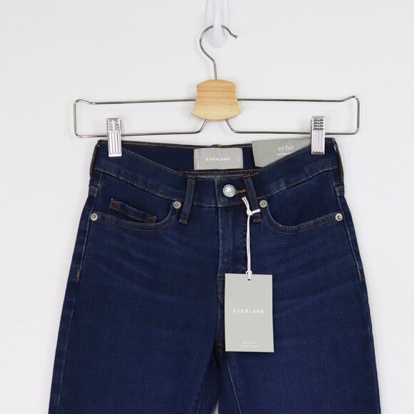 NWT‎ Everlane The Authentic Stretch Mid Rise Skinny Jean 23 Tall - Picture 6 of 9
